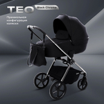 Детская коляска Rant Teo Black Chrome 2 в 1 Black