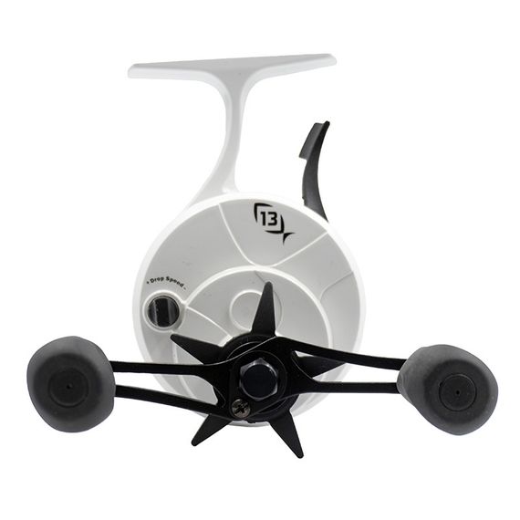 Катушка 13 FISHING Black Betty Free Fall Ghost Ice Reel - 2.5:1 Gear Ratio w/ NEW Line Window - Righ