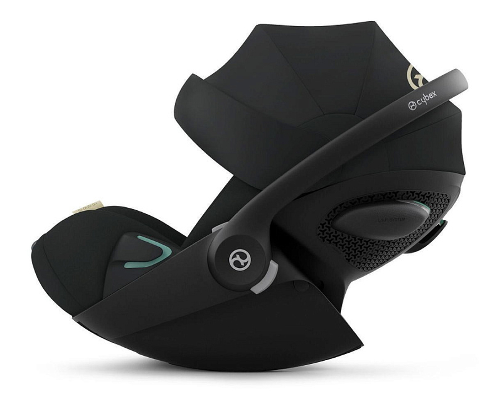 Коляска 3 в 1 Cybex Priam IV Rosegold и автокресло Cloud G i-Size Moon Black Plus Mirage Grey