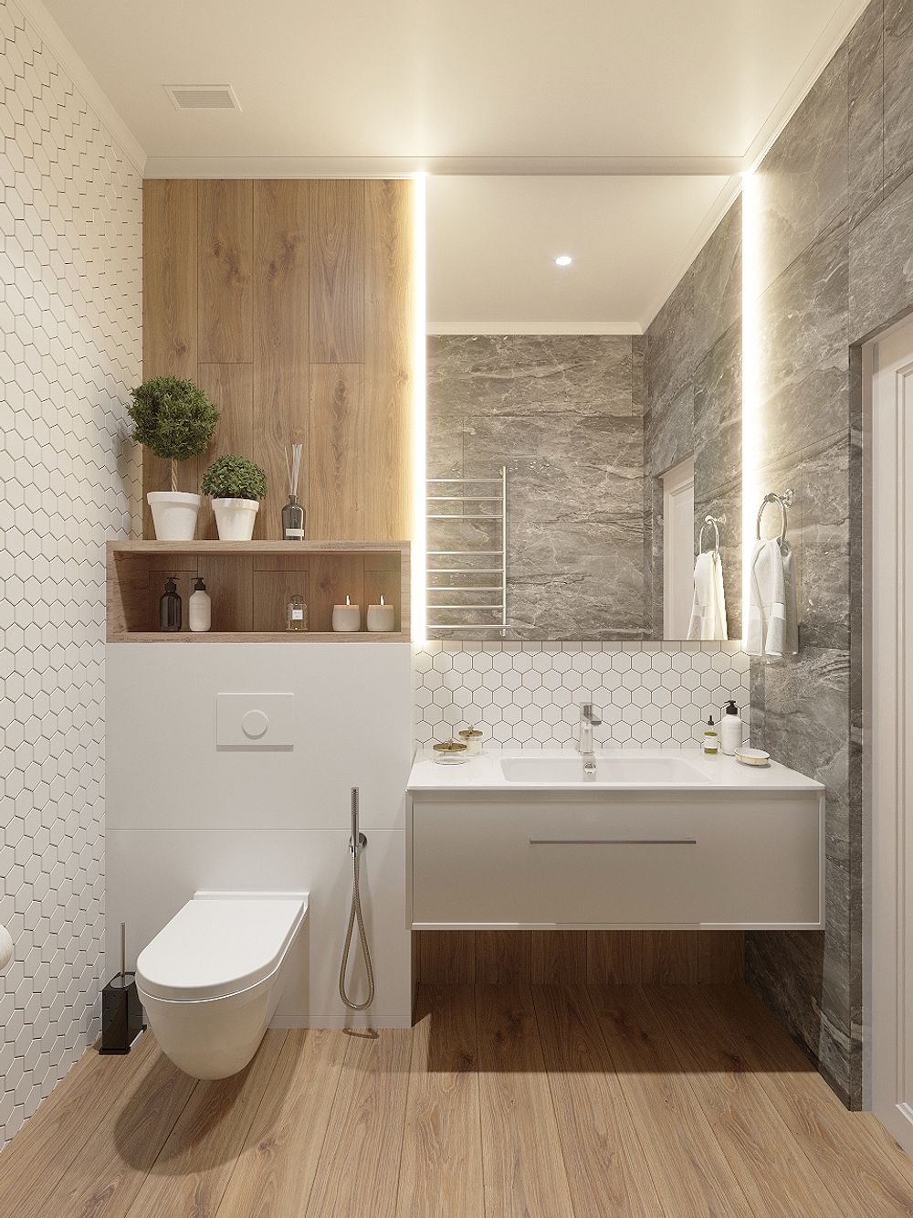 Дизайн ванной комнаты (197 фото), современные идеи