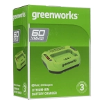 Аккумуляторный триммер Greenworks GD60BCB2K5 60В (2 x 5 Ач, ЗУ) захват 400 мм, 9.7 кг, 2108407U2G
