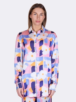 Рубашка "Цветы" OLA OLA