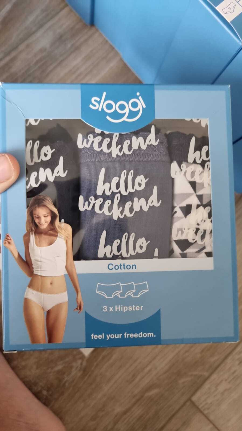 Трусы Sloggi Weekend Hipster 3шт