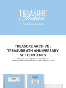 (ПРЕДЗАКАЗ) публикация TREASURE - TREASURE ARCHIVE : TREASURE 6TH ANNIVERSARY