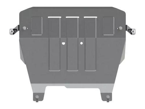 Защита картера и КПП Sheriff для Ford Fiesta (Mk6) Рестайлинг 2012-2019 арт.08.2945