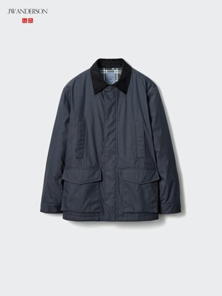 UNIQLO Куртка PUFFERTECH Utility, темно-синий