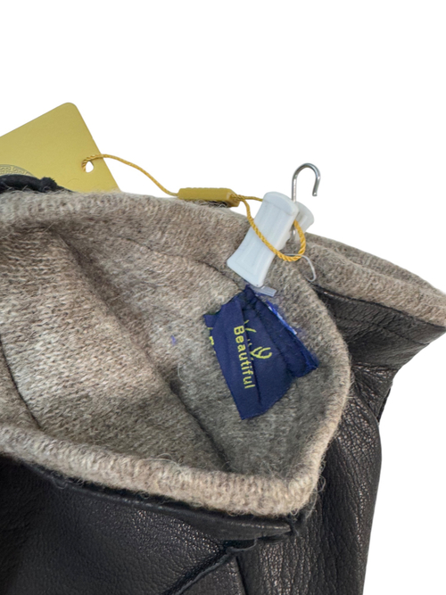 Перчатки. Мужские. Материал верха: Кожа оленя. Подклад: Шерсть-трикотаж. 5 шт в упаковке.