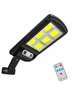 Светильник уличный / Фонарь уличный на солнечной батарее с датчиком движения/Светильник светодиодный с пультом