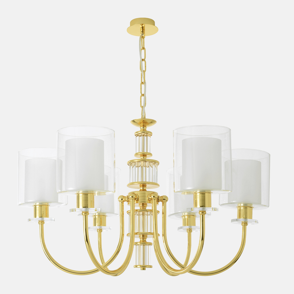 Люстра Crystal Lux ELENA SP6 GOLD
