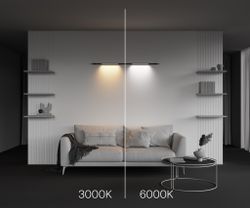 Трековый штанговый светодиодный светильник Maytoni Axity   C100CL-L500-12W3-6K-B