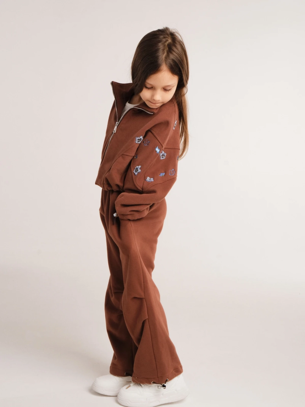 Олимпийка NEZABUDKA CHILD, коричневый