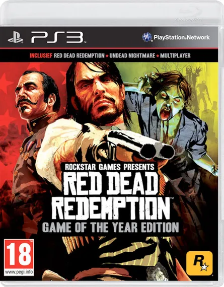 PS3 Red Dead Redemption Game of the Year Edition (Б/У, Английская версия, BLES-01294)