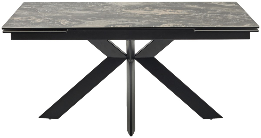 Стол М-City DISAUR Беллуно (Belluno) 160 Kl-176, Итальянская керамика, Черный (Black)