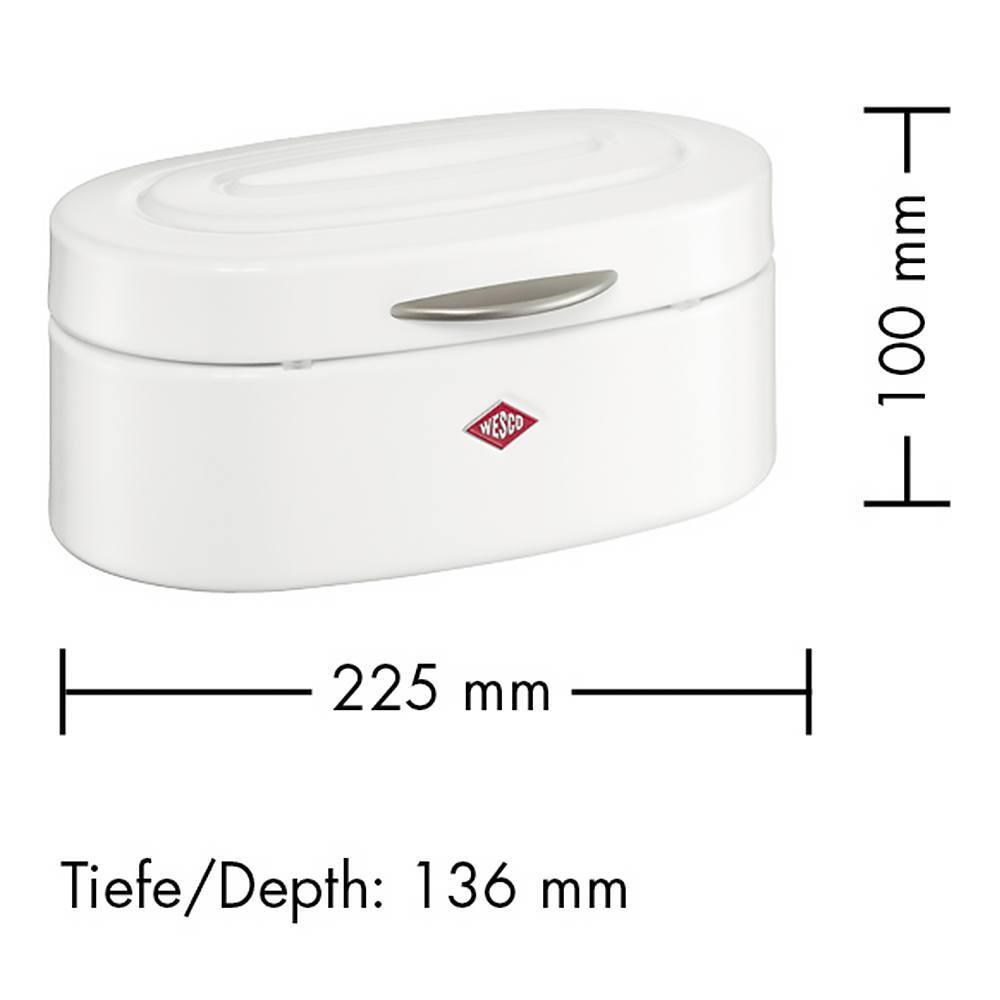 Контейнер для хранения Wesco Mini Elly матовый белый