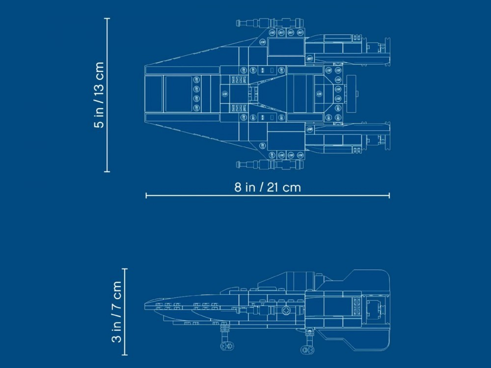 LEGO Star Wars: Звёздный истребитель Повстанцев типа А 75248 — Resistance A-Wing Starfighter — Лего Звездные войны Стар Ворз