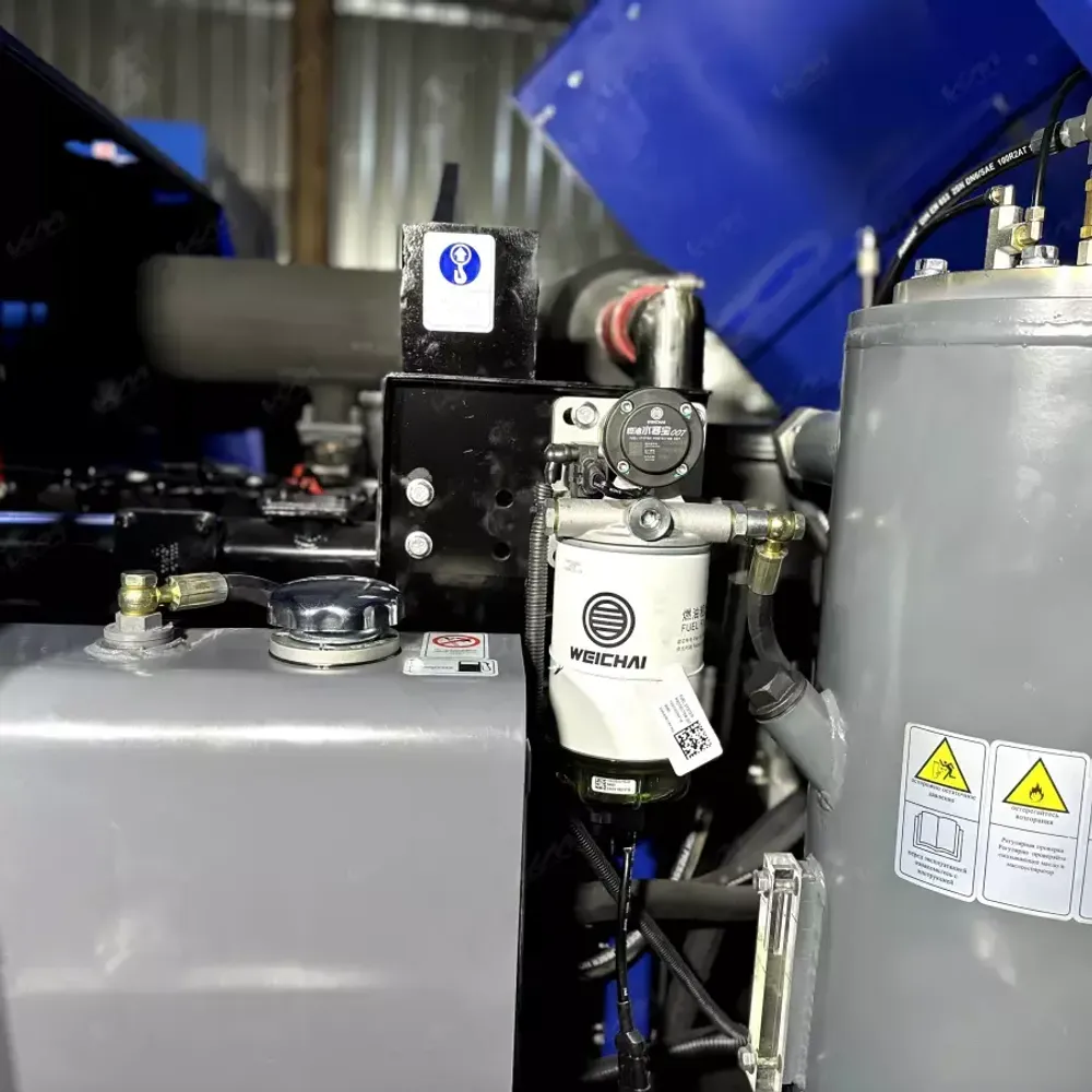 Дизельный винтовой компрессор КМ-10/12-ВДШ KraftMachine