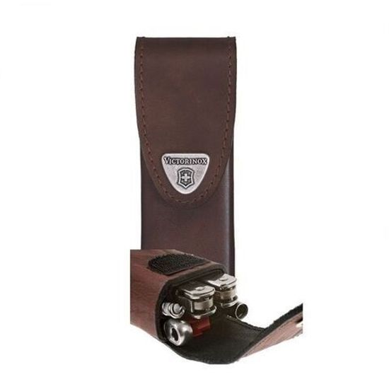 Мульти-инструмент VictorinoxМод. SwissTool Spirit X Plus Ratchet (105 мм)(чехол: кожа) - 36 функций