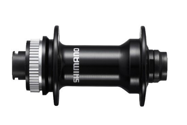 Втулка передн. RS470, 28 отв, Center Lock, под ось 12мм(без оси), OLD 100мм, цв. черн.