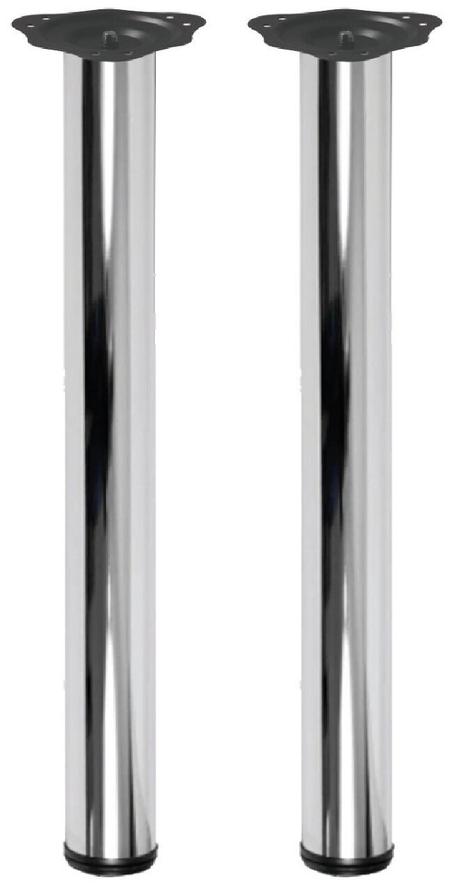 НОЖКА ОФИСНАЯ  710 ММ ХРОМ (NA1502)