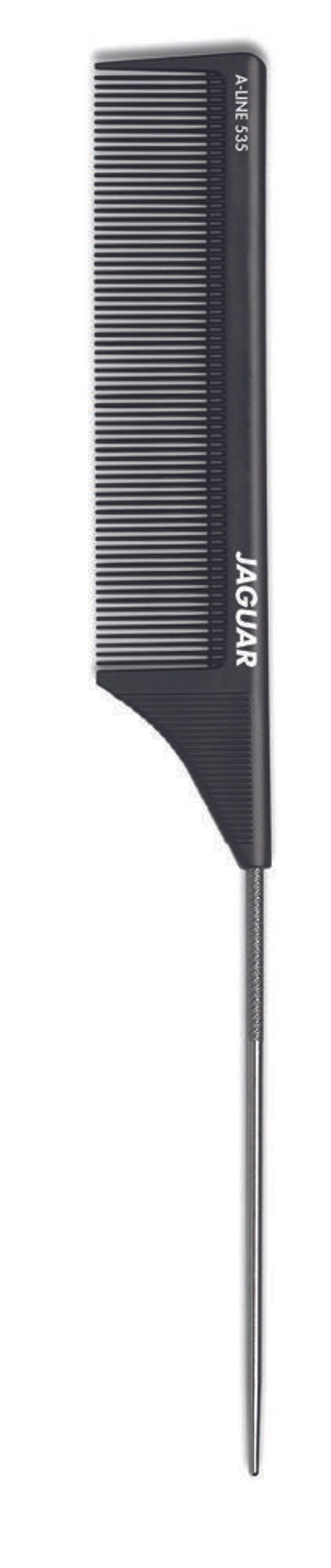 Расческа Jaguar A-Line 535 с металлическим хвостиком (21.6см)