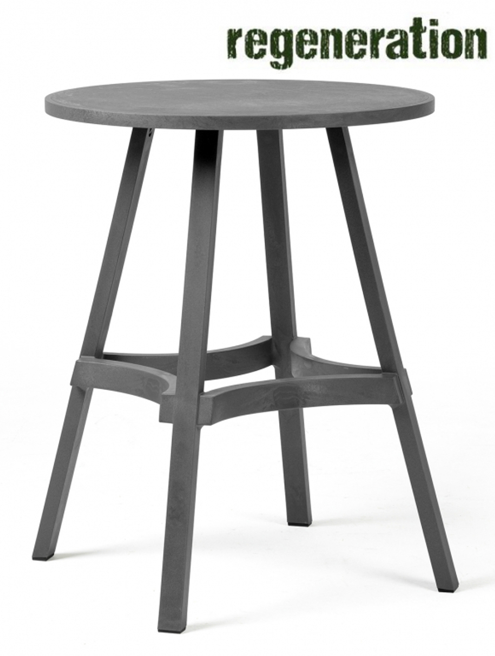 Стол пластиковый обеденный Nardi Combo 60, базальт