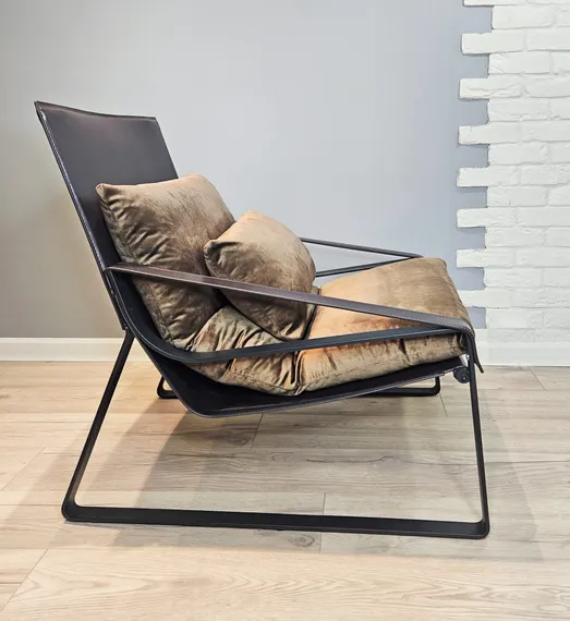 Кресло James, коричневое