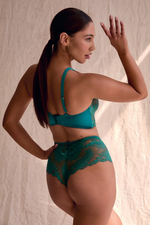 Трусы-бразилиана Emerald Abyss Brazilian Zielony