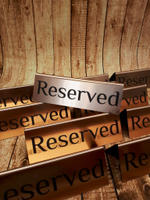 резервная табличка