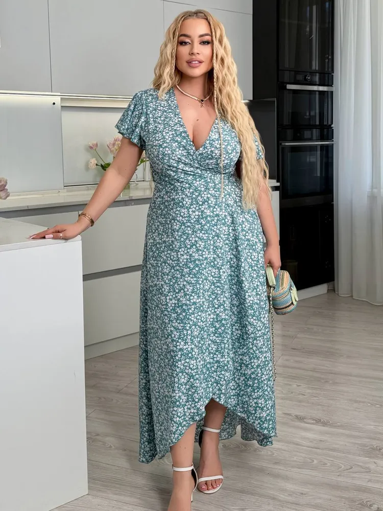 Платье на запах УК-1964 Фабрика Моды