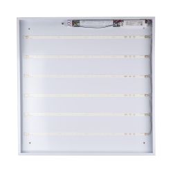 ULP-6060 28W-3950К-EMG IP40 SCHOOL WHITE Светильник светодиодный потолочный универсальный с БАП. Белый свет 3950K. 4400Лм. Корпус белый. В комплекте с и-п. ТМ Uniel.