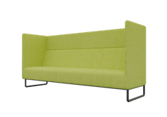 Bronks Диван трехместный BROS-3 Romeo 07/Металл Черный 2100*760*1180