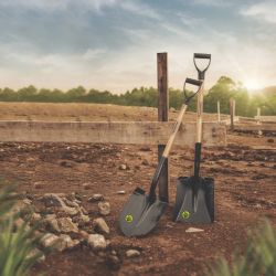 Лопата Tramontina 77470424 штыковая для почвы из углеродистой стали рукоятка 71 см эвкалипт | Tramontina