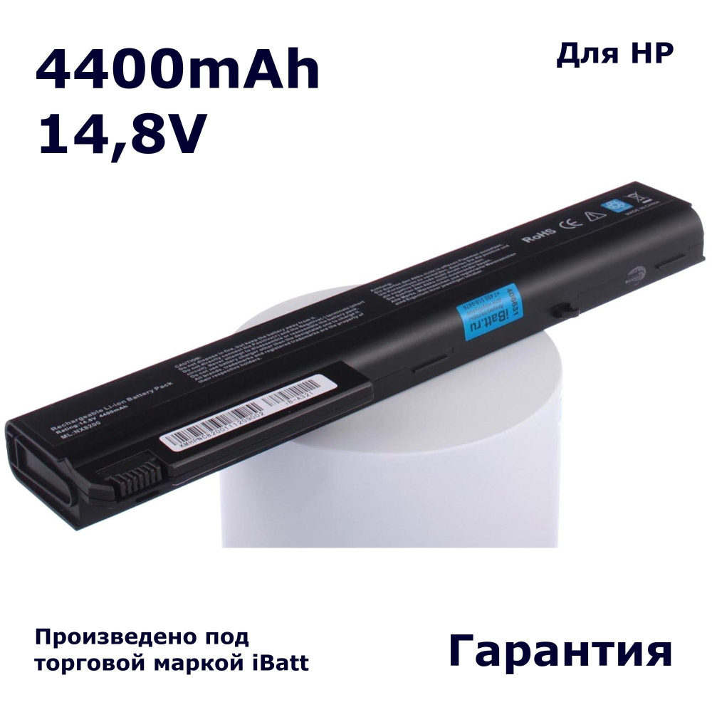 Аккумулятор iBatt 4400mAh, для HSTNN-C13C HSTNN-CB30 PB992A HSTNN-DB11 HSTNN-132C 417528-001 361909-001 HSTNN-OB06