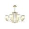 Подвесная люстра Crystal Lux Nicolas SP-PL8 Gold/White