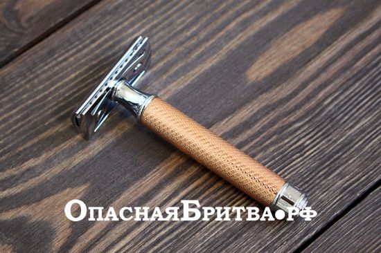 Т-образная бритва MUEHLE R89 Rosegold