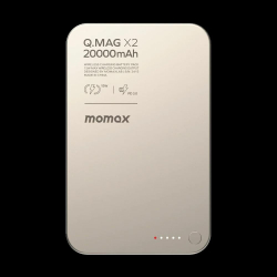 Магнитный беспроводной внешний аккумулятор Momax Q.Mag X2 Gen2 35W 20000mAh