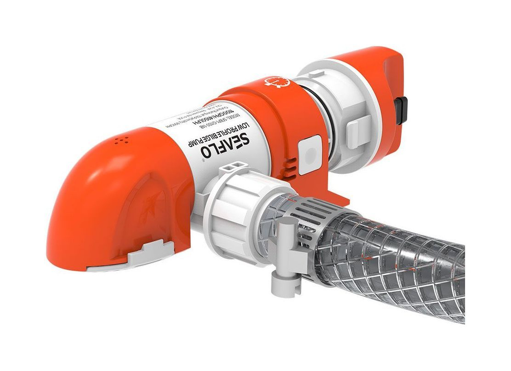 Помпа осушительная автоматическая низкопрофильная, 12 В, 800GPH (3028 л/ч), SeaFlo