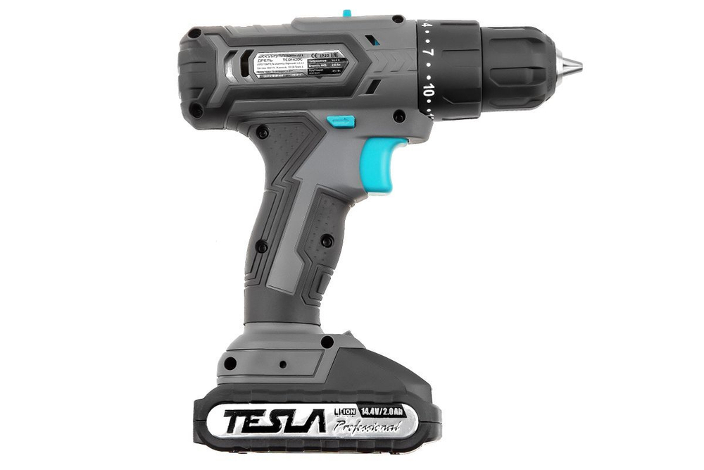Дрель аккумуляторная TESLA TCD142DC