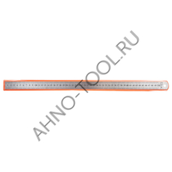 Линейка металлическая двусторонняя 500мм ГОСРЕЕСТР 89148-23 ТОЧИНТЕХ