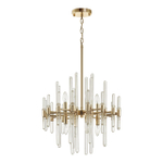4988/8 HALL ODL22 641 золотой/стекло Люстра E14 8*40W STIKA