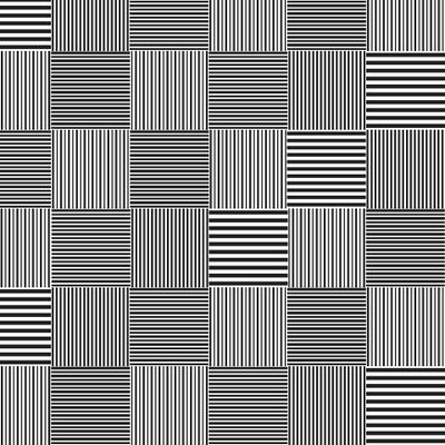 Черно-белые полосатые квадраты