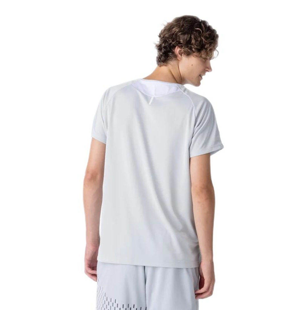 Мужская теннисная футболка Yonex Crew Neck - silver grey