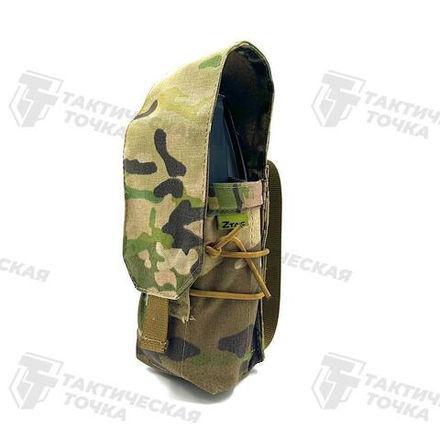 Подсумок двойной АК закрытый мультикам ZTAC