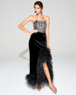 Корсетное платье Dark Swan