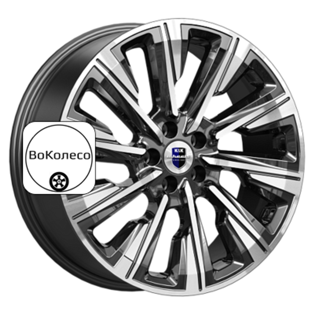 7,5x19/5x114,3 ET45 D67,1 Галего (КС1039) Алмаз черный K&K