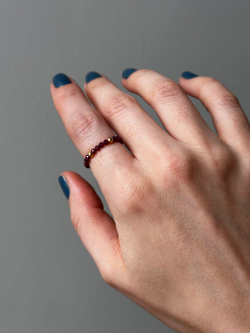 кольцо из граната