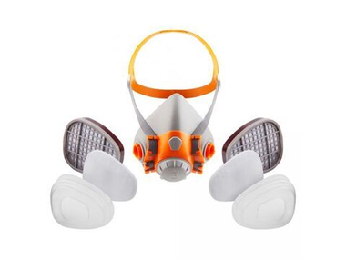 Полумаска 6500 с фильтрами 6510 А1 с предфильтрами и с держателями Jeta Safety (комплект)