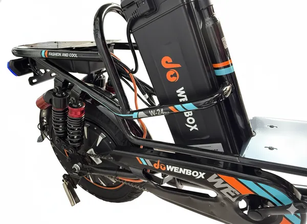 Электровелосипед WENBOX W24 PRO 1000W (60V/21Ah) с амортизаторами фото №20