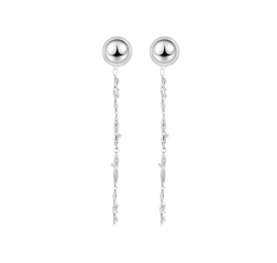 KVK CLOUD Ball Patchwork Earrings