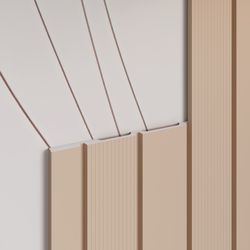 Молдинг финишный Ecopolymer, 38x12 мм